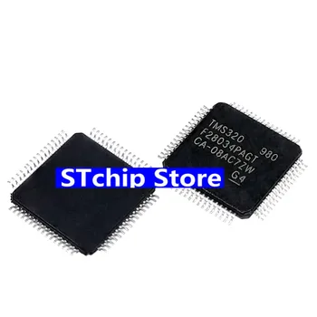 Нов истински микропроцессорный чип TMS320F28034PAGT TMS320F28034 QFP64