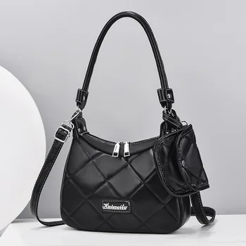 Нова чанта Lingge, дамска чанта, модерен чанта, лесна чанта за кнедлите под мишниците, чанта за отдих на майката и бебето