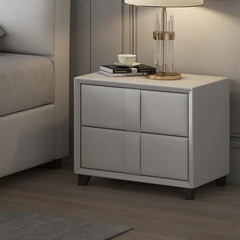 Нощно шкафче за съхранение в скандинавски стил от масивно дърво, нощно шкафче за спалня, мобилна Модерна минималистичная нощно шкафче comodini furniture XY50BT