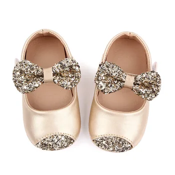 Обувки за малки момичета, устойчива на плъзгане обувки за новородени, кожени обувки принцеси за момичета, обувки за деца, бебешки стоки Zapatos Bebe