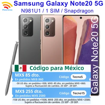 Оригинален Samsung Galaxy Note20 Note 20 5G N981U1 6,7 