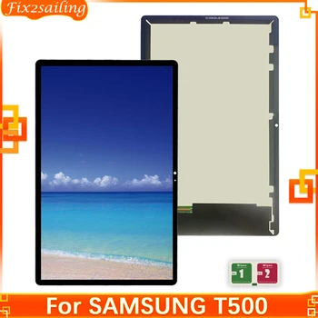 Оригинални LCD дисплей За Samsung Galaxy Tab A7 10,4 2020 T500 T505 SM-T500 SM-T505 Дисплей с тъчскрийн, Панел за цифровизацията в Събирането Тестван