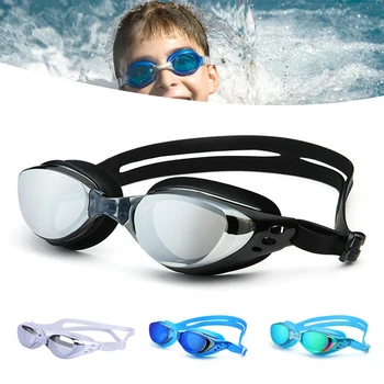 Професионални Очила за плуване, които са устойчиви на uv, мъжки и женски очила за плуване за възрастни и тийнейджъри