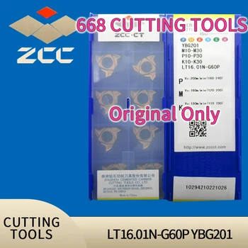 Резьбовая поставяне ZCCCT с ЦПУ LT16.01N-G60P YBG201 Специално за обработка на конец от неръждаема стомана