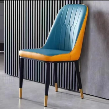 Ресторант трапезни столове в скандинавски стил Със сгъваеми подлакътници, Дървени, Луксозни Трапезни столове, Дизайнерски дизайн на кухня, Мебели за дома Cadeira