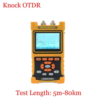 Ръчно Оптичен Рефлектометр временна областта на NK2000 SM OTDR 1310nm/1550nm 28/26dB Вграден сензорен екран VFL 80 км