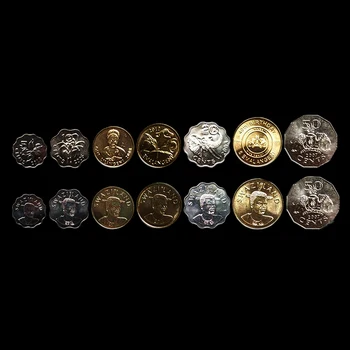 Свазиленд, колекция от монети, 7 бр., оригиналната монета за събиране