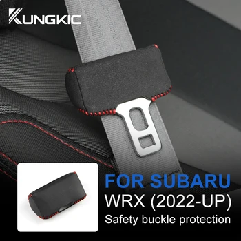 Скоба за кола катарами на колан на Subaru WRX 2022 2023, аксесоари, предпазна скоба от замшевой на кожата, защитни клеми за ключалката на седалките