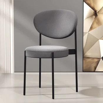 Столове за трапезария с акцент в хола Nordic Outdoor Office Луксозен стол за хранене Съвременните ергономични мебели Cadeira Nordic GG