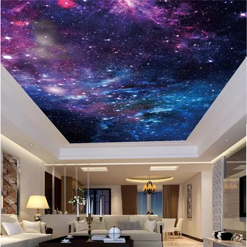 Тапети beibehang по поръчка, рисувани стенни тапети за хола и спалнята, красиво звездно небе, фэнтезийное монтиране на украса на тавана zenith