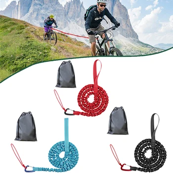 Теглене въже за планински велосипеди, детски велосипеди, еластичен колан-каишка, найлонов тяговый въжето, Оборудване за осигуряване на безопасност на родители и деца, на улицата инструмент
