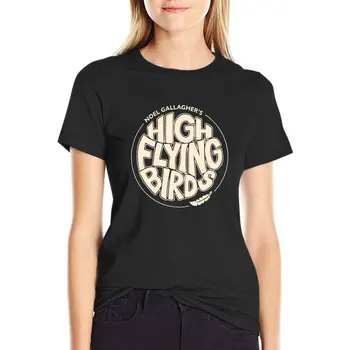 Тениска High Flying Birdz, потници в големи размери, скъпа дрехи, модни дамски блуза 2023