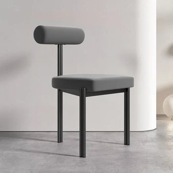 Трапезария стол Nordic Relax Modern Lounge Тъканни Салонные столове с облегалка за бар Дизайнерски луксозни Стоки за дома Para El Hogar