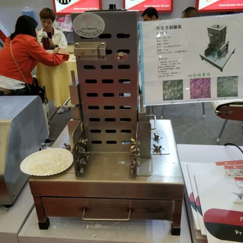 Търговска напълно автоматична машина за бръснене шоколад от неръждаема стомана, електрически инструмент за нарязване на трохи шоколад