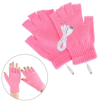 Улични зимни ръкавици с електрически нагревател, ръкавици с USB-топъл, ръкавици с електрически нагревател, ръкавици с топъл