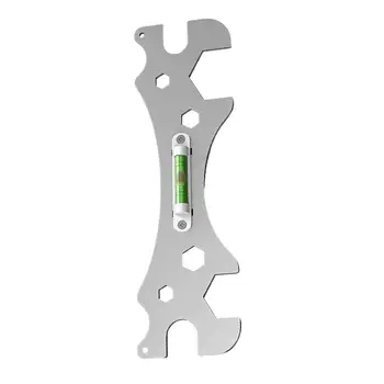 Универсален гаечен ключ с равномерен смесител за душ от алуминиева сплав Измервателен инструмент