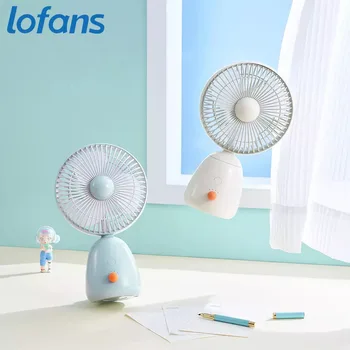 Фен Lofans Тенис на циркулационна фен Безжична портативна машина Електрически вентилатор за офис спални къщи Ново прием през лятото