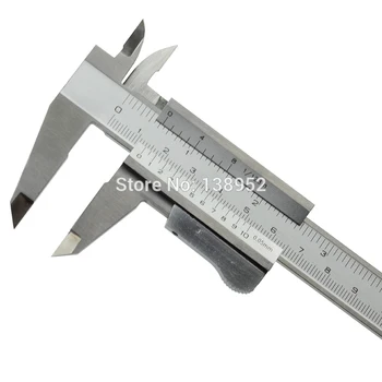 Четырехпозиционные calipers 0-150 мм с 6-инчов точност микрометър за измерване на инспектори от неръждаема Стомана, измервателни инструменти