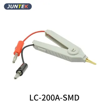 Чип за изпитване на компоненти JUNKTEK LC-200A SMD, капацитет, индуктивност, тест скоба Kelvint