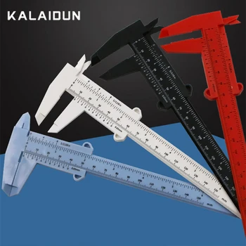 Штангенциркуль KALAIDUN 0-150 мм Пластмасови Calipers Измервателни Инструменти Штангенциркуль с Нониусом Набор от Инструменти За измерване Дълбочина на отвора Диаметър